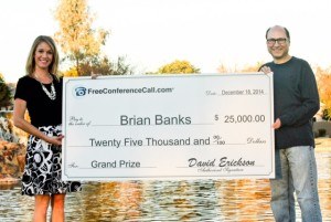 The Banks won $25,000