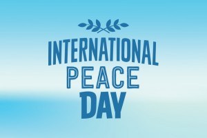 Happy International Peace Day poster